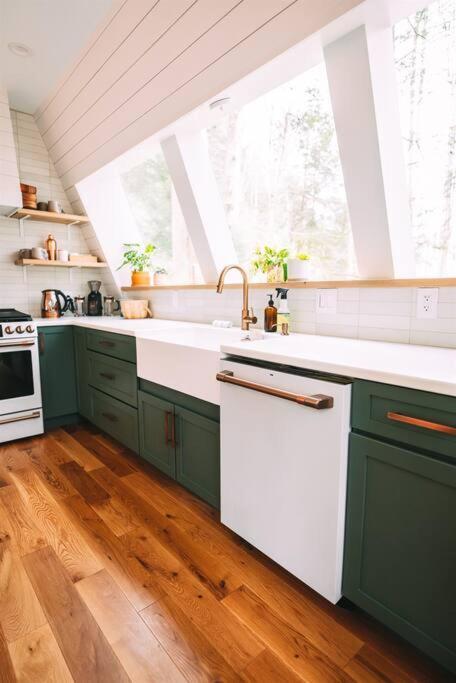 Dunlap Hollow A-Frame Rockbridge المظهر الخارجي الصورة