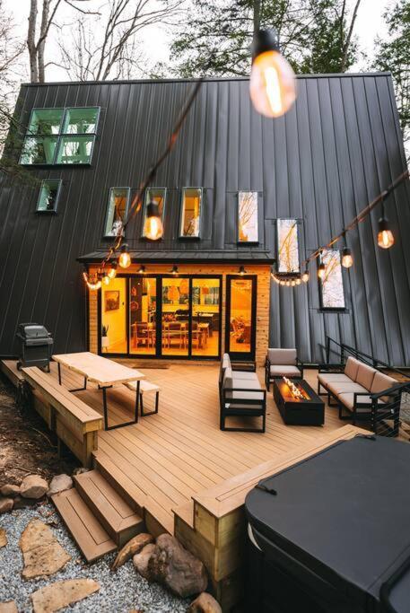 Dunlap Hollow A-Frame Rockbridge المظهر الخارجي الصورة