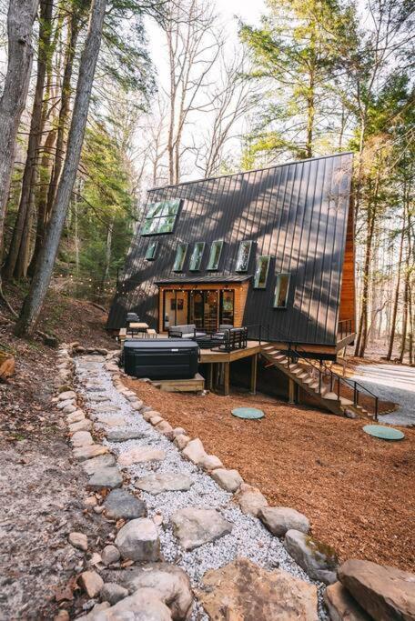 Dunlap Hollow A-Frame Rockbridge المظهر الخارجي الصورة