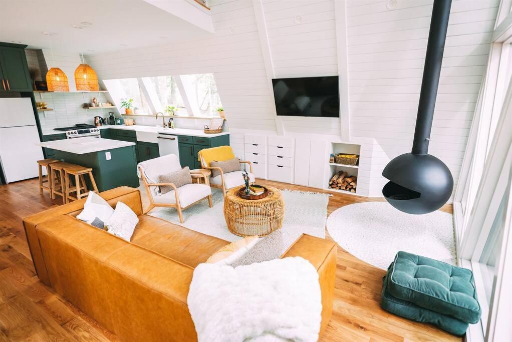 Dunlap Hollow A-Frame Rockbridge المظهر الخارجي الصورة