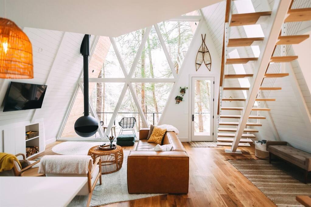 Dunlap Hollow A-Frame Rockbridge المظهر الخارجي الصورة
