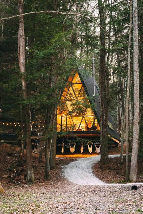 Dunlap Hollow A-Frame Rockbridge المظهر الخارجي الصورة