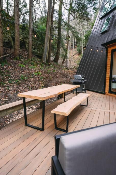 Dunlap Hollow A-Frame Rockbridge المظهر الخارجي الصورة