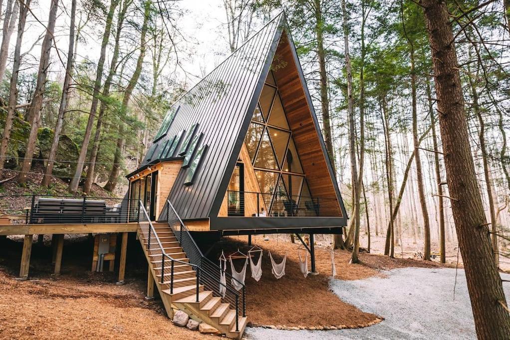 Dunlap Hollow A-Frame Rockbridge المظهر الخارجي الصورة